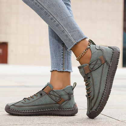 Dame High Top Sneakers Med Snøre – Casual Gåsko Til Daglig Brug