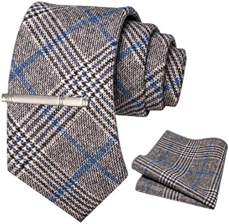 Herre Slipsesæt I Cashmere Og Uld Med Tekstureret Design – Elegante Accessories Til Et Raffineret Og Klassisk Look