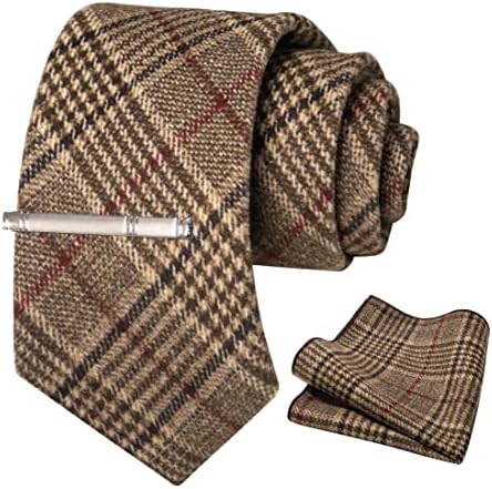 Herre Slipsesæt I Cashmere Og Uld Med Tekstureret Design – Elegante Accessories Til Et Raffineret Og Klassisk Look