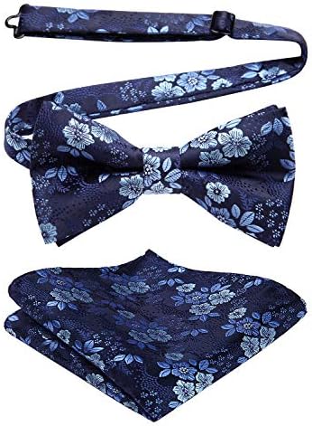 Herre Butterfly-sæt Med Paisleymønster – Elegante Accessories Til Bryllupper, Fester Og Formelle Begivenheder
