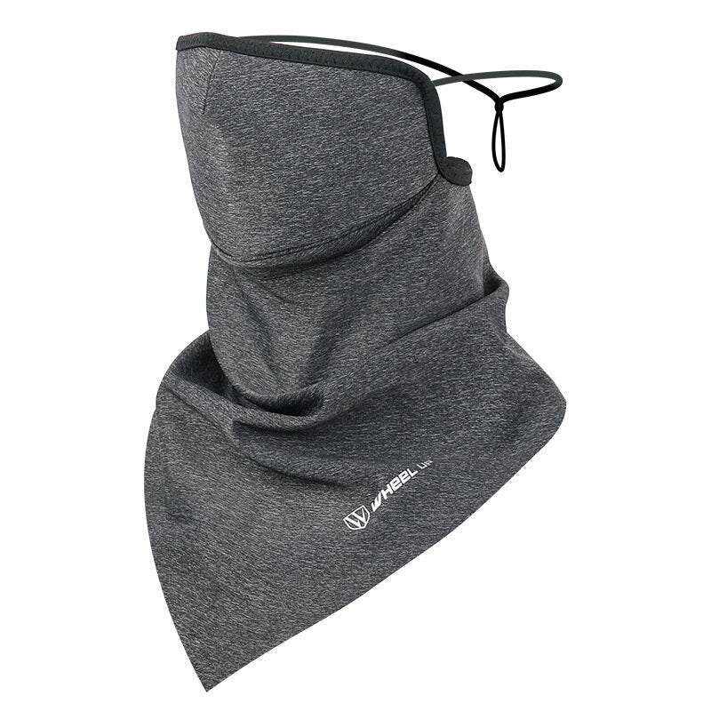 Braga polar para hombre con cubiertas faciales ajustables y protección adicional para los hombros - calentador de cuello cálido para días fríos, invierno y actividades al aire libre