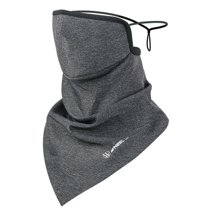 Braga polar para hombre con cubiertas faciales ajustables y protección adicional para los hombros - calentador de cuello cálido para días fríos, invierno y actividades al aire libre