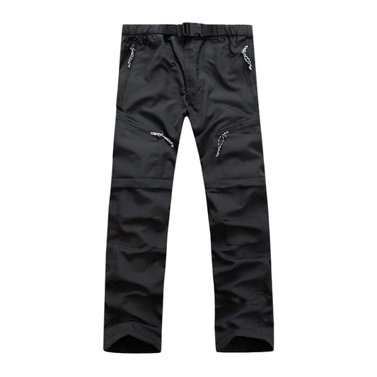 Men's Convertible Hiking Trousers With Detachable Legs – Functional Outdoor Trousers With Secure Pockets And Adjustable Waist For Hiking, Travel And Outdoor Activities