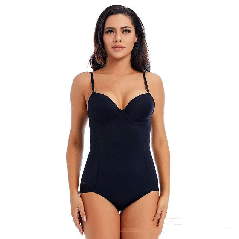 Body modelator pentru femei, cu balene și design fără cusături – lenjerie modelatoare elegantă pentru uz zilnic și ținute versatile