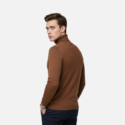 Men's Classic Merino Wool Sweater – Warm and Soft Knitwear for Autumn, Winter, Everyday Wear, and Smart Casual Style