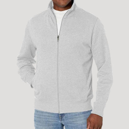 Men's Lightweight Jacket with Zip Closure – Casual Transitional Jacket for Spring, Commuting, Travel, and Everyday Wear