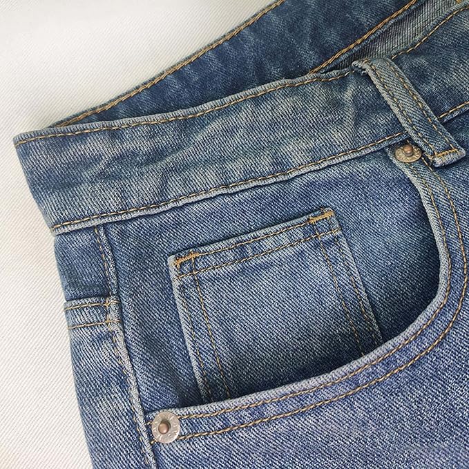 Women's Casual Ankle-Length Jeans – Loose-Fitting Wide-Cut Denim for Modern Everyday Outfits