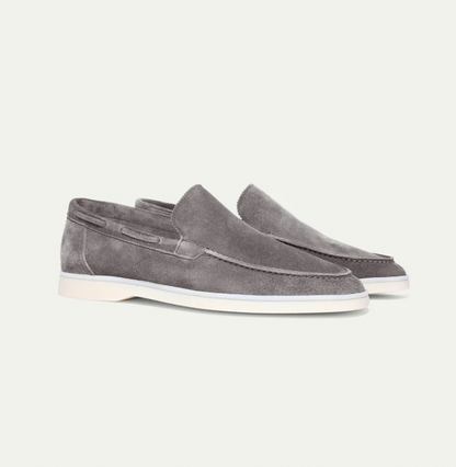 Herre Loafers I Ruskind Med Slip-on Design – Elegante Køresko Til Kontor, Fritid, Rejser Og Smart Casual Stil