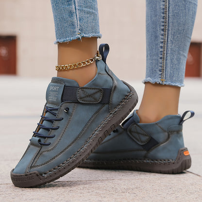 Dame High Top Sneakers Med Snøre – Casual Gåsko Til Daglig Brug