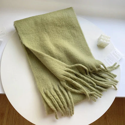 Dame Luksuriøst Cashmere-vinterhalstørklæde – Blødt Og Varmt Tørklæde Til Efterår, Vinter, Hverdagsbrug Og Elegant Stil