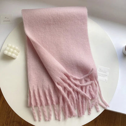 Dame Luksuriøst Cashmere-vinterhalstørklæde – Blødt Og Varmt Tørklæde Til Efterår, Vinter, Hverdagsbrug Og Elegant Stil