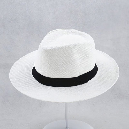Men’s Woven Panama Hat – Classic Summer Hat for Holidays, the Beach, Outdoor Use, and Relaxed Summer Style