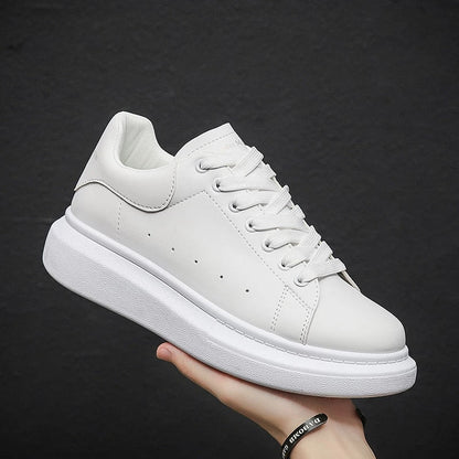 Dame Platform Sneakers med Snørebånd – Lette Hverdagssko til Gåture og Afslappet Brug
