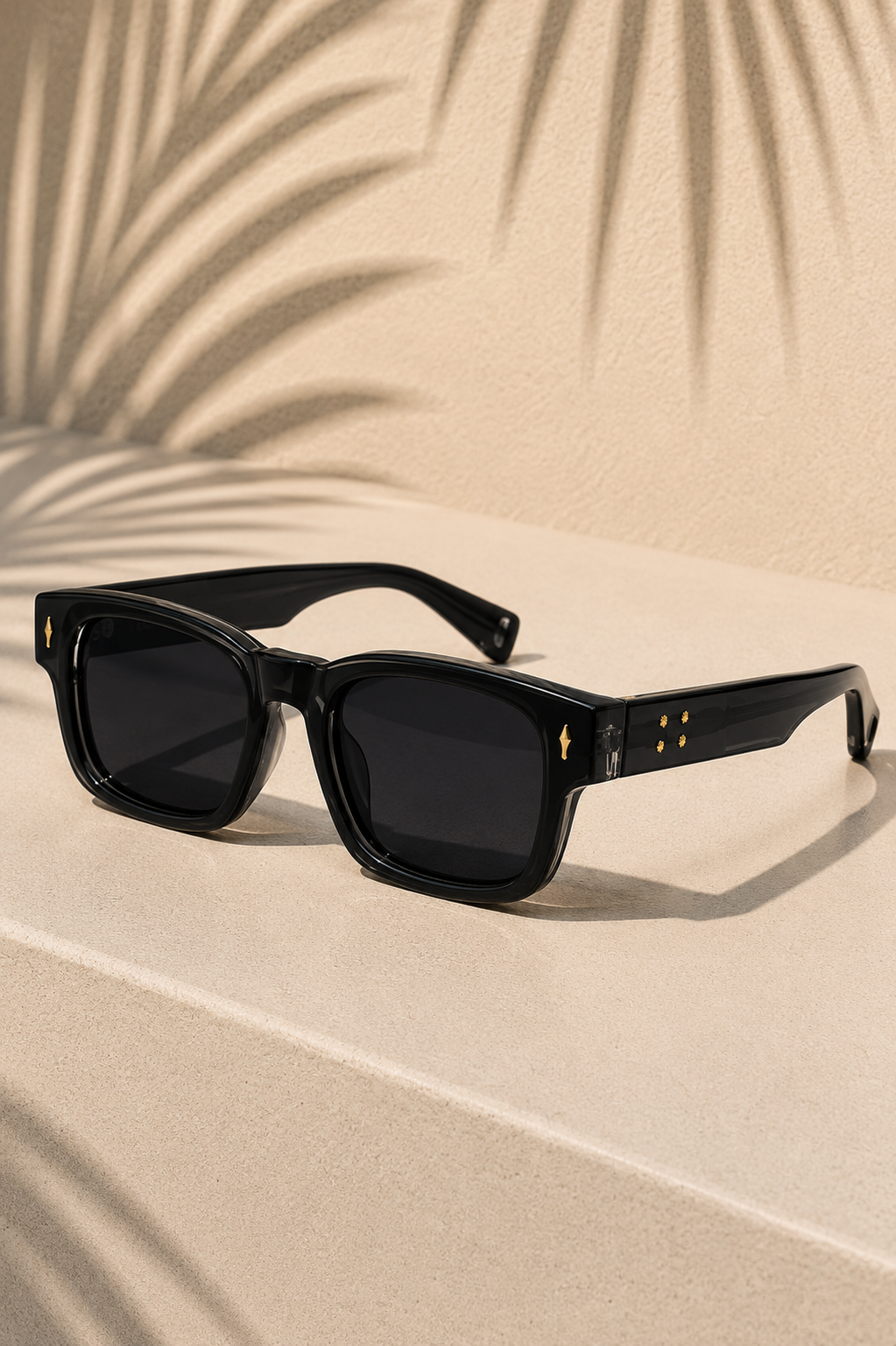 Gafas de sol polarizadas para hombre con montura cuadrada y protección UV: gafas modernas para conducir, tiempo libre, viajes y uso diario