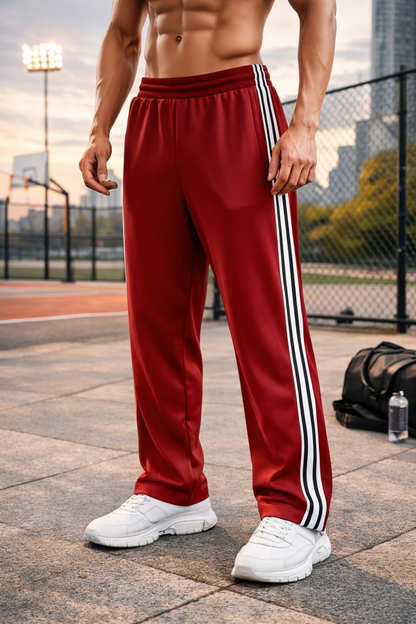 Pantaloni sport pentru bărbați cu șnur – pantaloni ușori de antrenament pentru sport, timp liber, exerciții și purtare zilnică