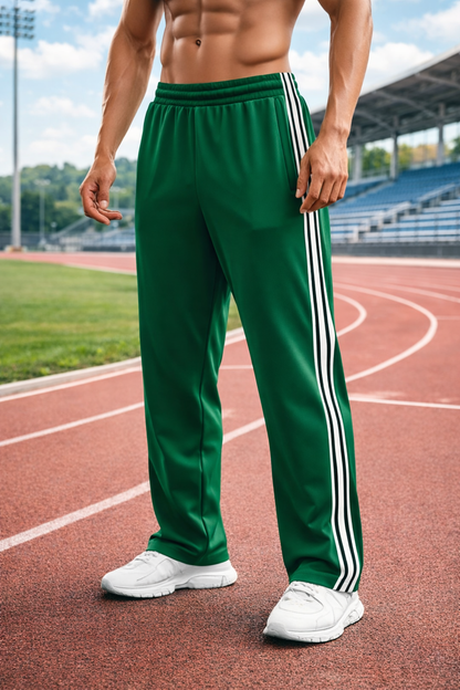 Pantaloni sport pentru bărbați cu șnur – pantaloni ușori de antrenament pentru sport, timp liber, exerciții și purtare zilnică