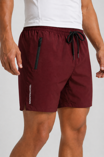Shorts Letvægtsstruktur Hurtigtørrende Komfort Elastisk Talje