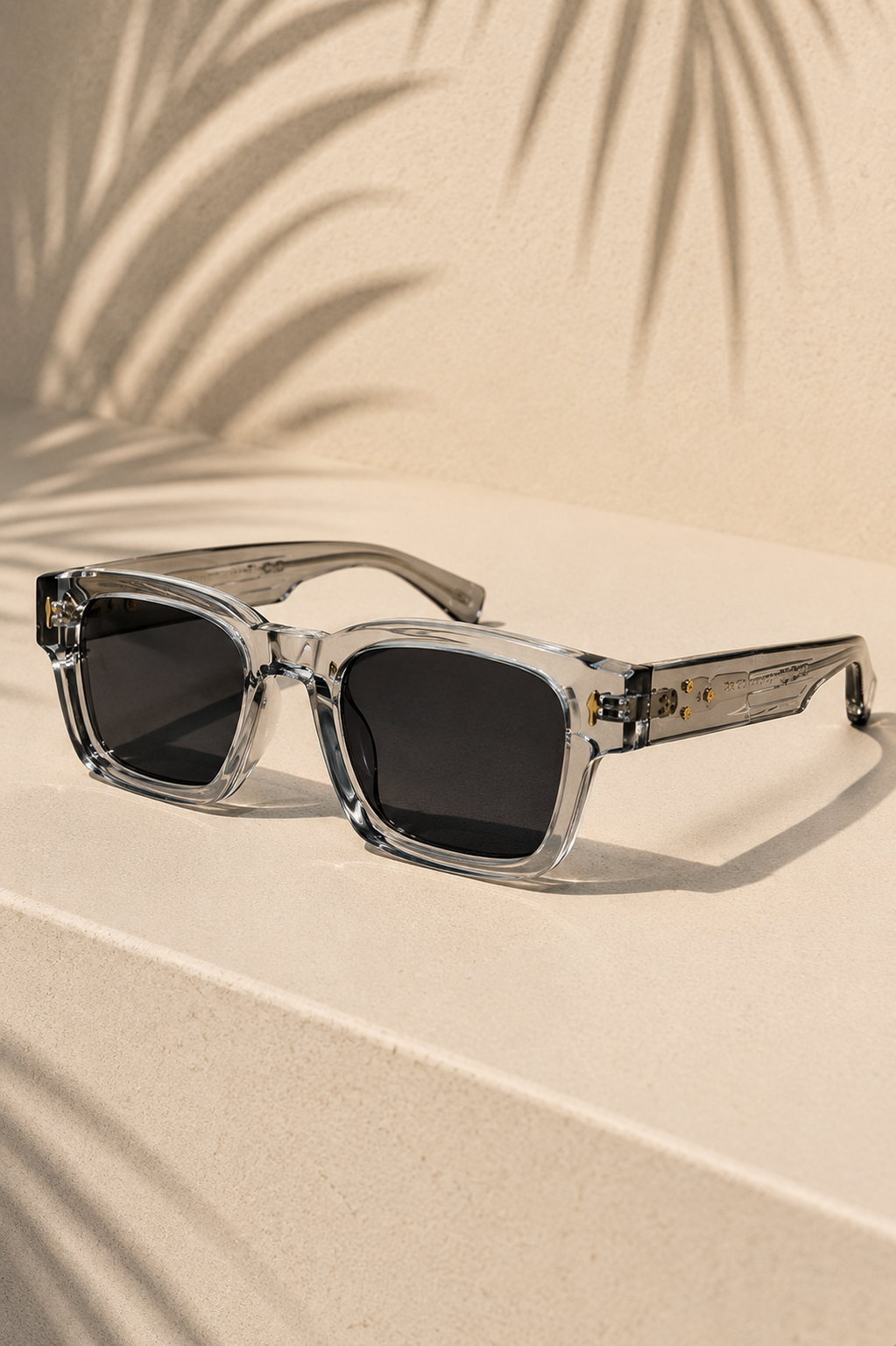 Gafas de sol polarizadas para hombre con montura cuadrada y protección UV: gafas modernas para conducir, tiempo libre, viajes y uso diario