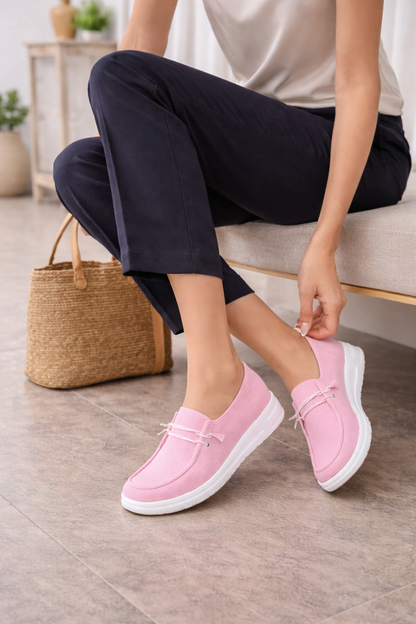 Dame Slip-on Loafers Med Dekorativ Rem – Klassiske Sko Til Kontor, Hverdagsbrug, Business Og Smart Casual Stil