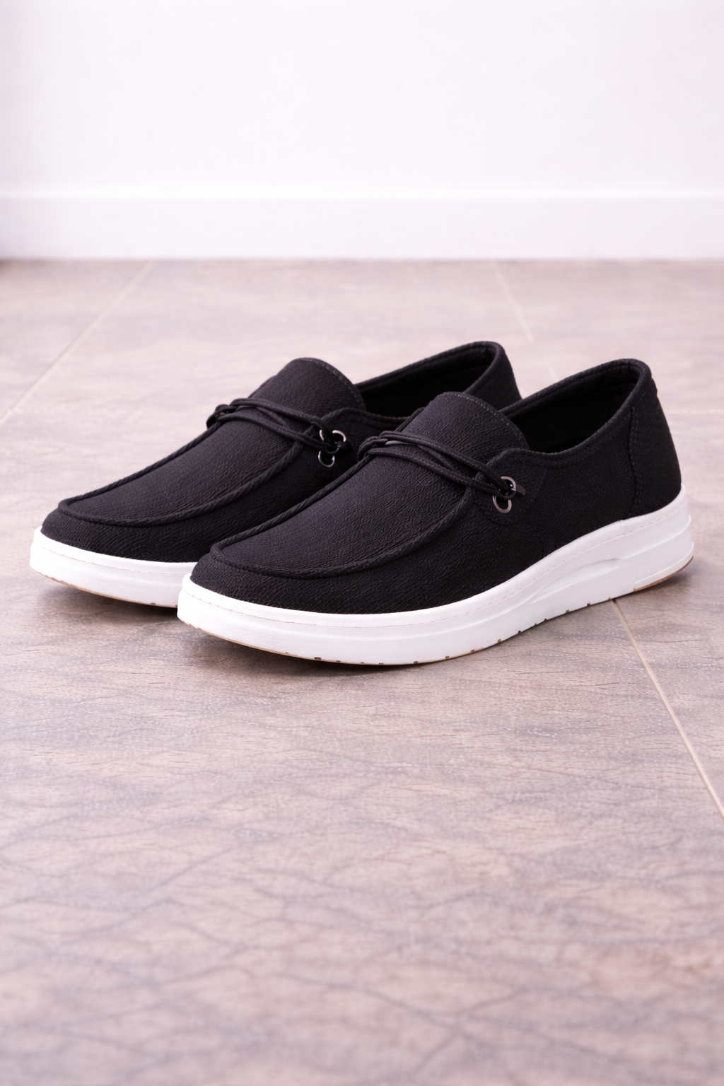 Dame Slip-on Loafers Med Dekorativ Rem – Klassiske Sko Til Kontor, Hverdagsbrug, Business Og Smart Casual Stil