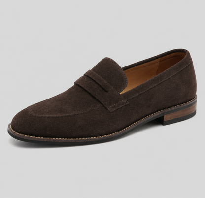 Dame Ruskindsinspirerede Penny Loafers Klassiske Flade Hverdagssko