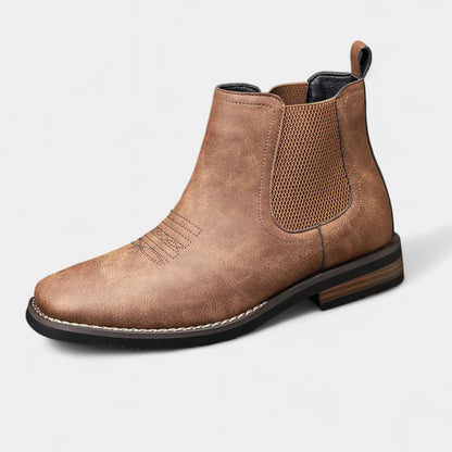 Herre Chelsea-støvler I Læder – Klassisk Design Til Kontor, Hverdagsbrug, Fritid Og Smart Casual Stil