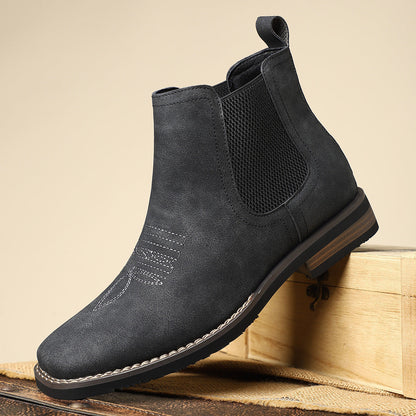 Herre Chelsea-støvler I Læder – Klassisk Design Til Kontor, Hverdagsbrug, Fritid Og Smart Casual Stil