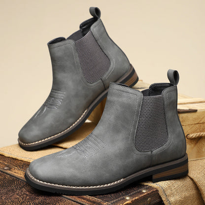 Herre Chelsea-støvler I Læder – Klassisk Design Til Kontor, Hverdagsbrug, Fritid Og Smart Casual Stil