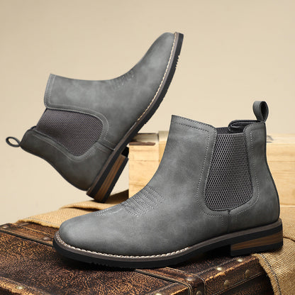 Herre Chelsea-støvler I Læder – Klassisk Design Til Kontor, Hverdagsbrug, Fritid Og Smart Casual Stil