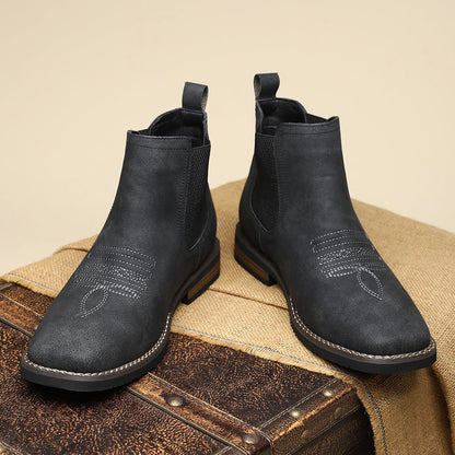Herre Chelsea-støvler I Læder – Klassisk Design Til Kontor, Hverdagsbrug, Fritid Og Smart Casual Stil