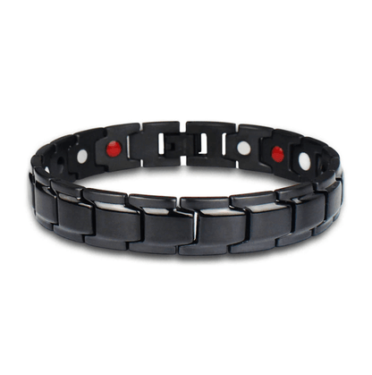 Herre Armbånd I Rustfrit Stål Med Magnetiske Led Og Slank Profil