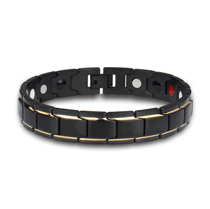 Herre Armbånd I Rustfrit Stål Med Magnetiske Led Og Slank Profil