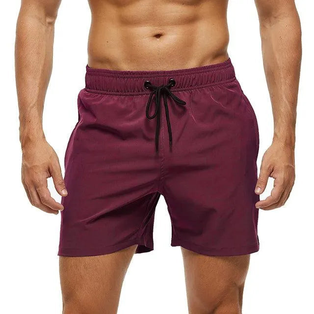 Herre Badeshorts med Snøre – Afslappet Sommerbadetøj til Strand og Pool