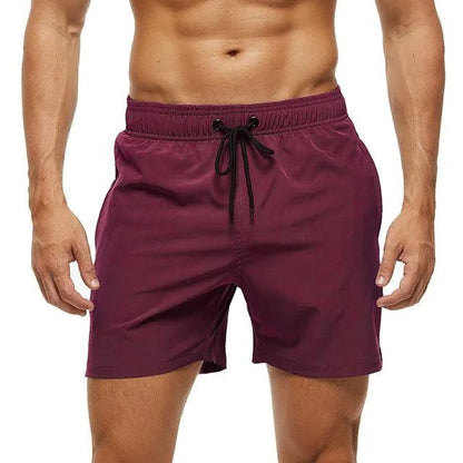 Herre Badeshorts med Snøre – Afslappet Sommerbadetøj til Strand og Pool