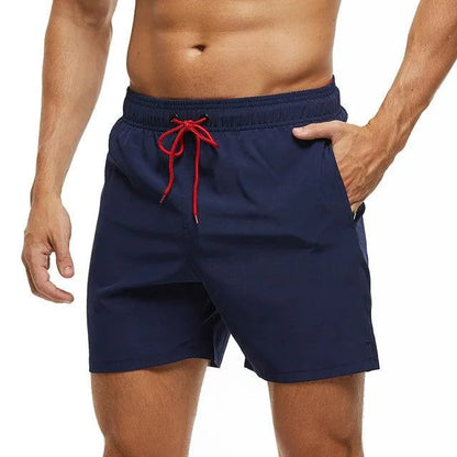 Herre Badeshorts med Snøre – Afslappet Sommerbadetøj til Strand og Pool