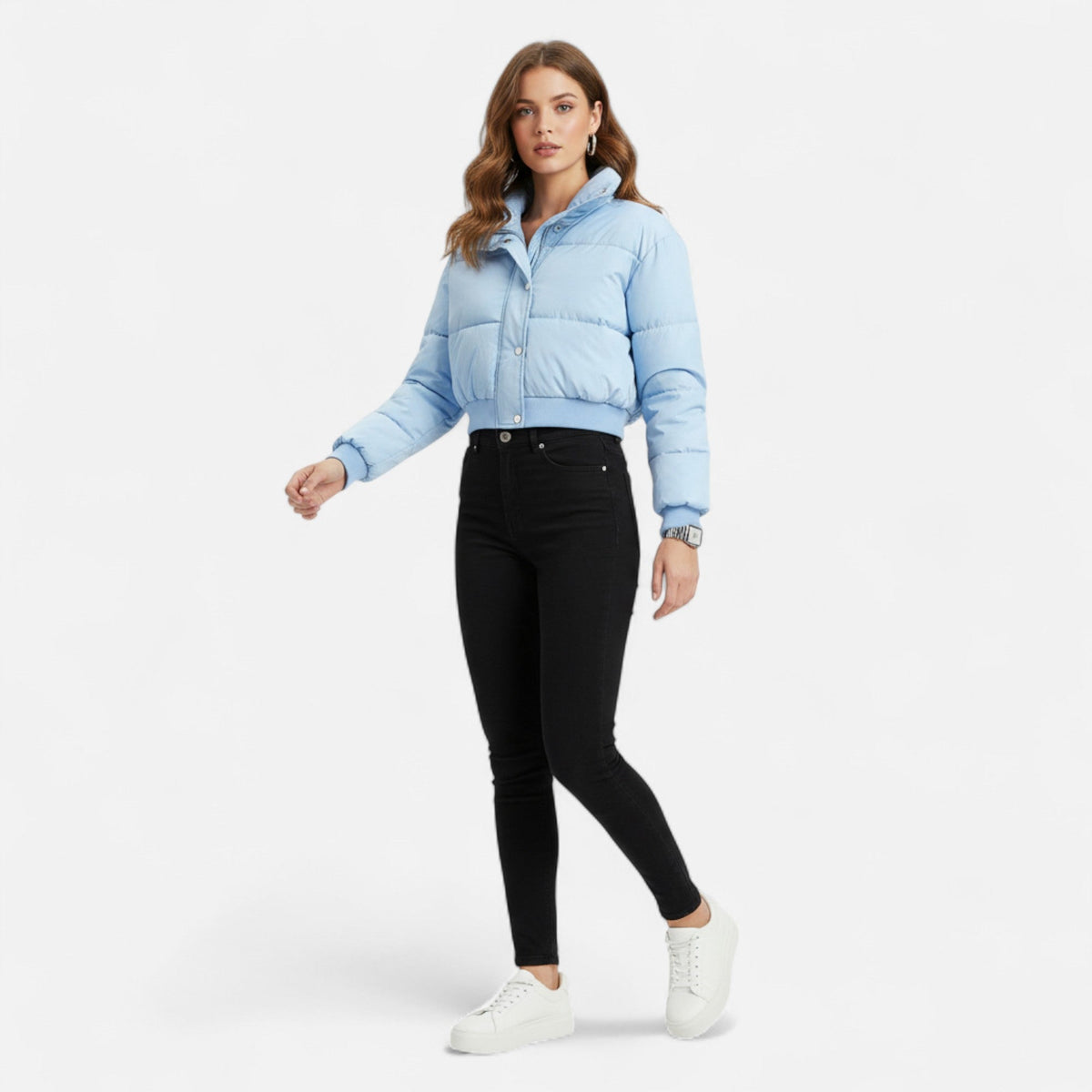 Chaqueta informal para mujer de corte holgado - Prenda de abrigo cálida para otoño, invierno, el día a día y el tiempo libre