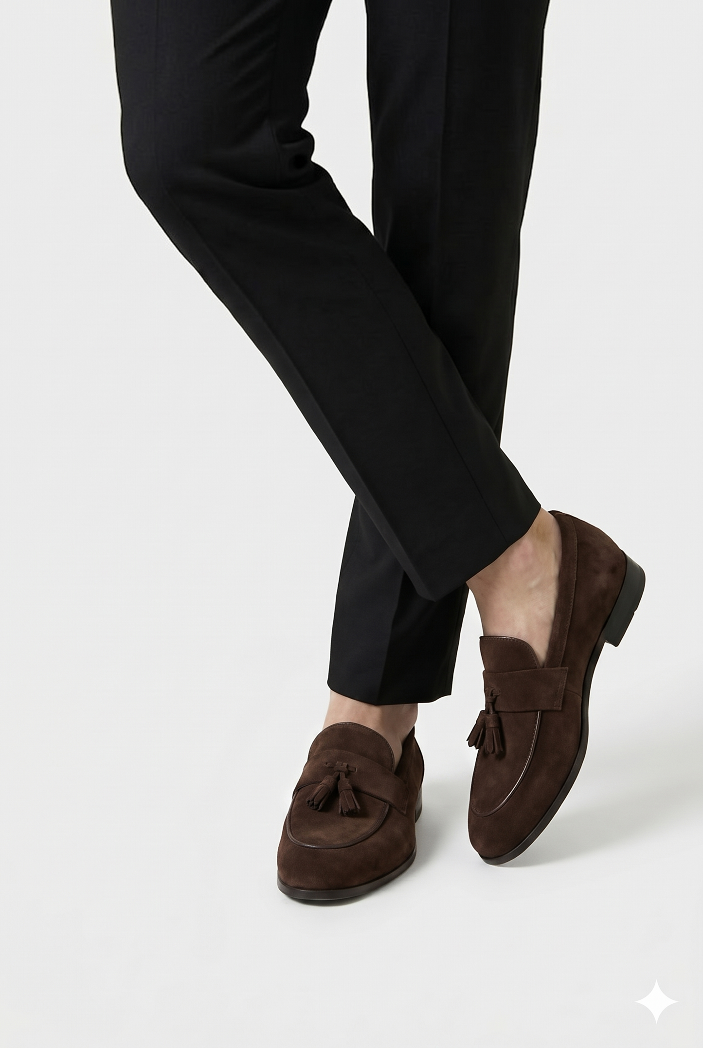 Herre Tassel Loafers Med Slip-On Design Og Klassisk Smart Casual Stil