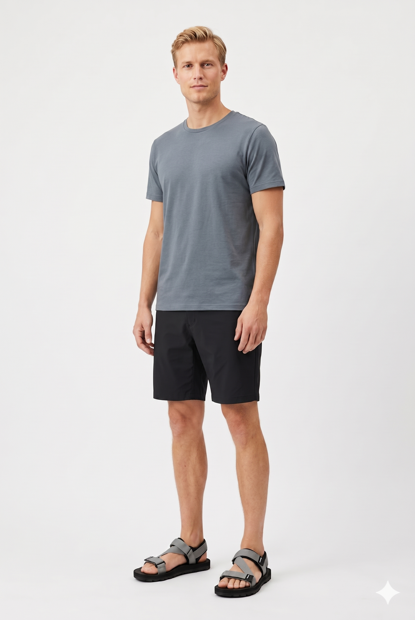 Herre Sandaler Med Justerbare Stropper Og Let Sommerkomfort