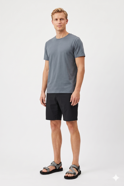 Herre Sandaler Med Justerbare Stropper Og Let Sommerkomfort