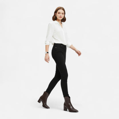 Give me leather Chelsea boots with a pointed toe – elegant design for everyday wear, the office, autumn, and smart-casual outfits