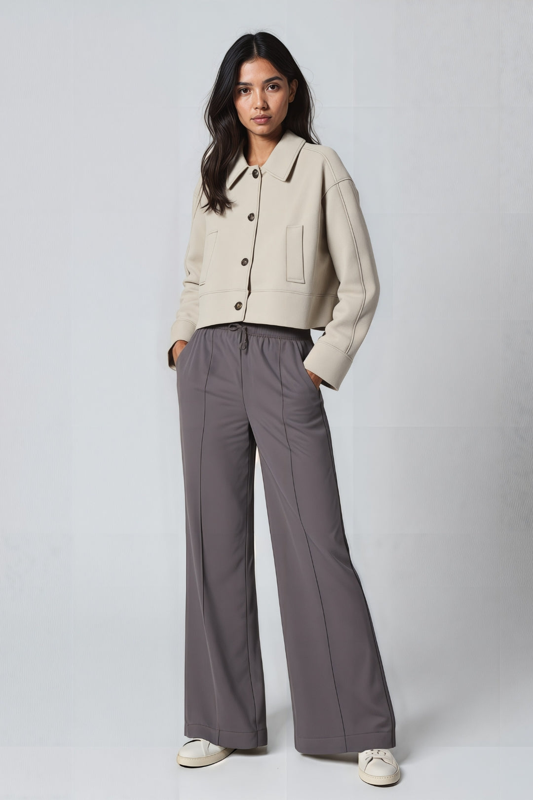 Dámské krátké sako na míru – elegantní podzimní sako do kanceláře, na každý den, volný čas i ve stylu smart casual
