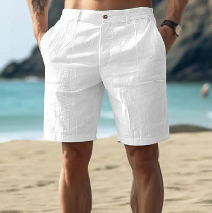 Men’s Tailored Summer Shorts with Classic Pocket Design – Lightweight Shorts for Holidays, Leisure, Everyday Wear, and Smart-Casual Style