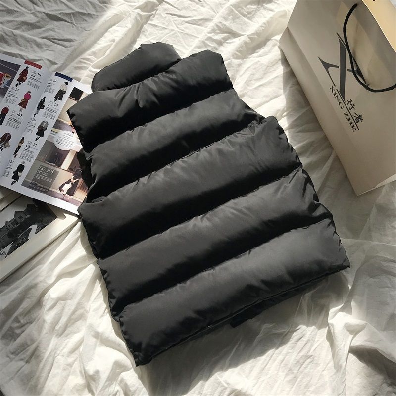 Dame Polstret Bodywarmer – Gilet Med Høj Krave Til Overgangslag
