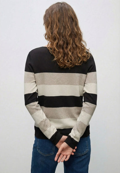 Pullover Sweater Strikket stof Regular Fit