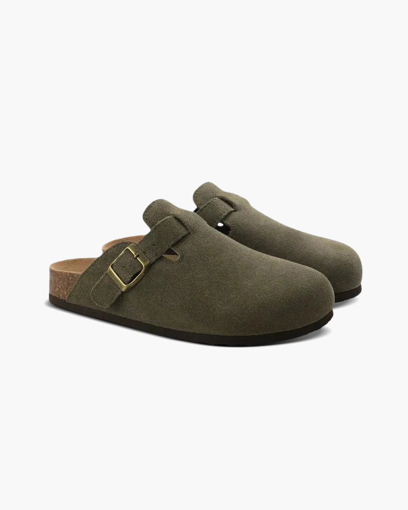 Dame Træsko Med Spænde Og Komfortabel Slip-On Stil