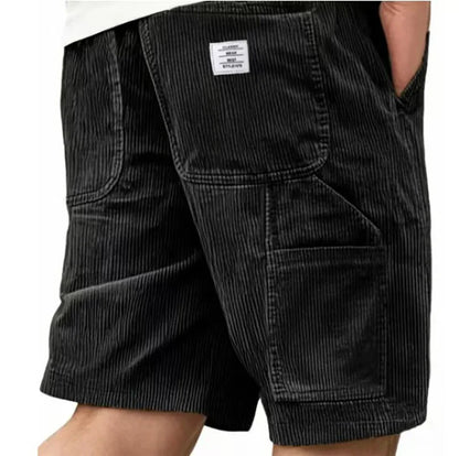 Herre Lange Cargoshorts Med Flere Lommer – Let Sommerdesign Til Rejser, Fritid, Udendørsbrug Og Hverdagsbrug