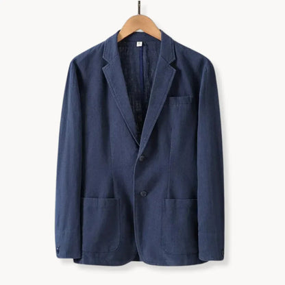Women's Lightweight Blazer with Lapels and Front Pockets – Casual yet Elegant Jacket for Work, Summer, and Smart-Casual Everyday Wear