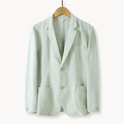 Women's Lightweight Blazer with Lapels and Front Pockets – Casual yet Elegant Jacket for Work, Summer, and Smart-Casual Everyday Wear