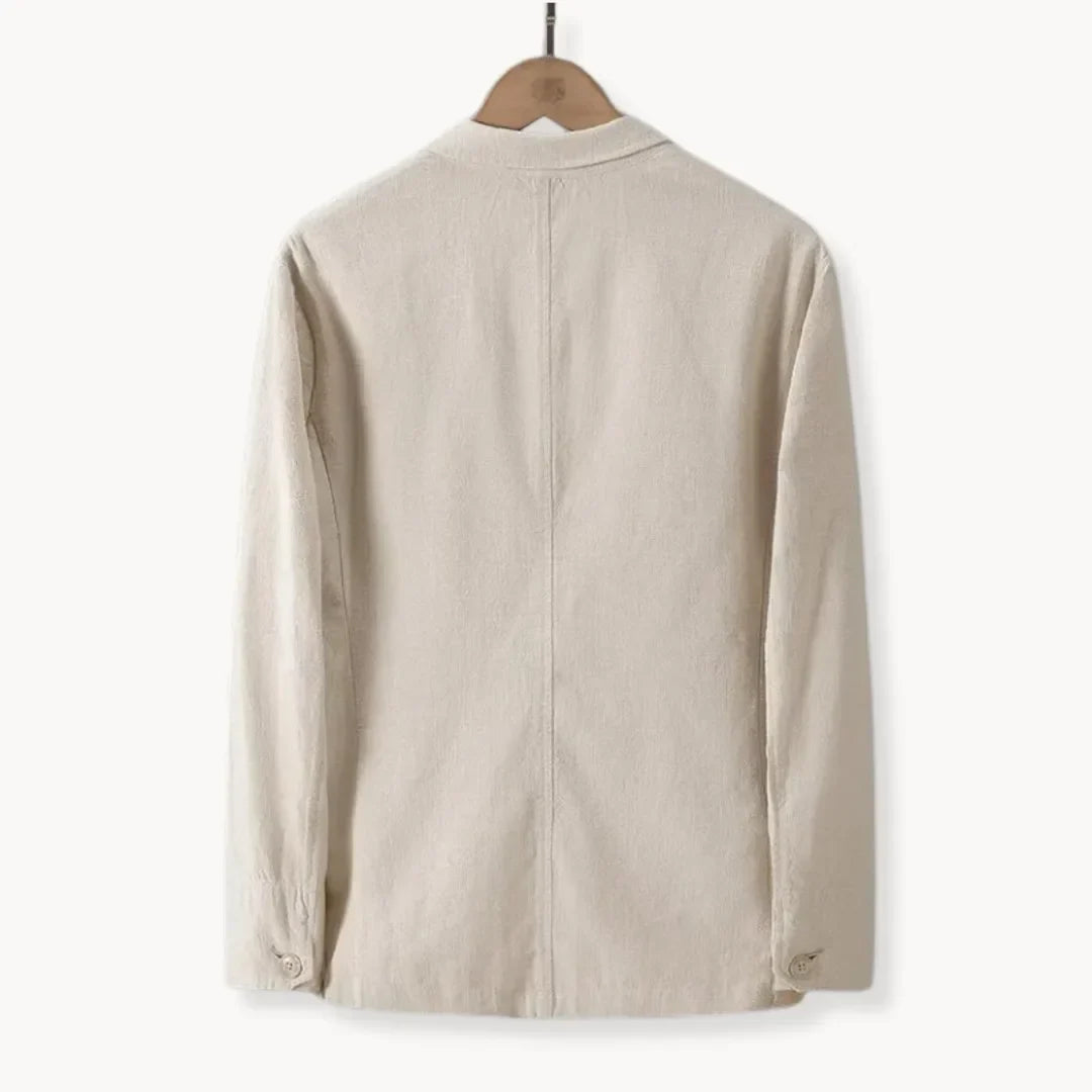 Women's Lightweight Blazer with Lapels and Front Pockets – Casual yet Elegant Jacket for Work, Summer, and Smart-Casual Everyday Wear