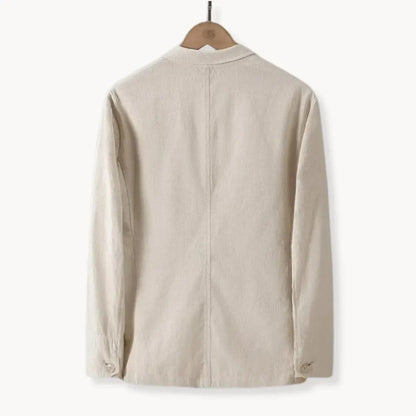 Women's Lightweight Blazer with Lapels and Front Pockets – Casual yet Elegant Jacket for Work, Summer, and Smart-Casual Everyday Wear